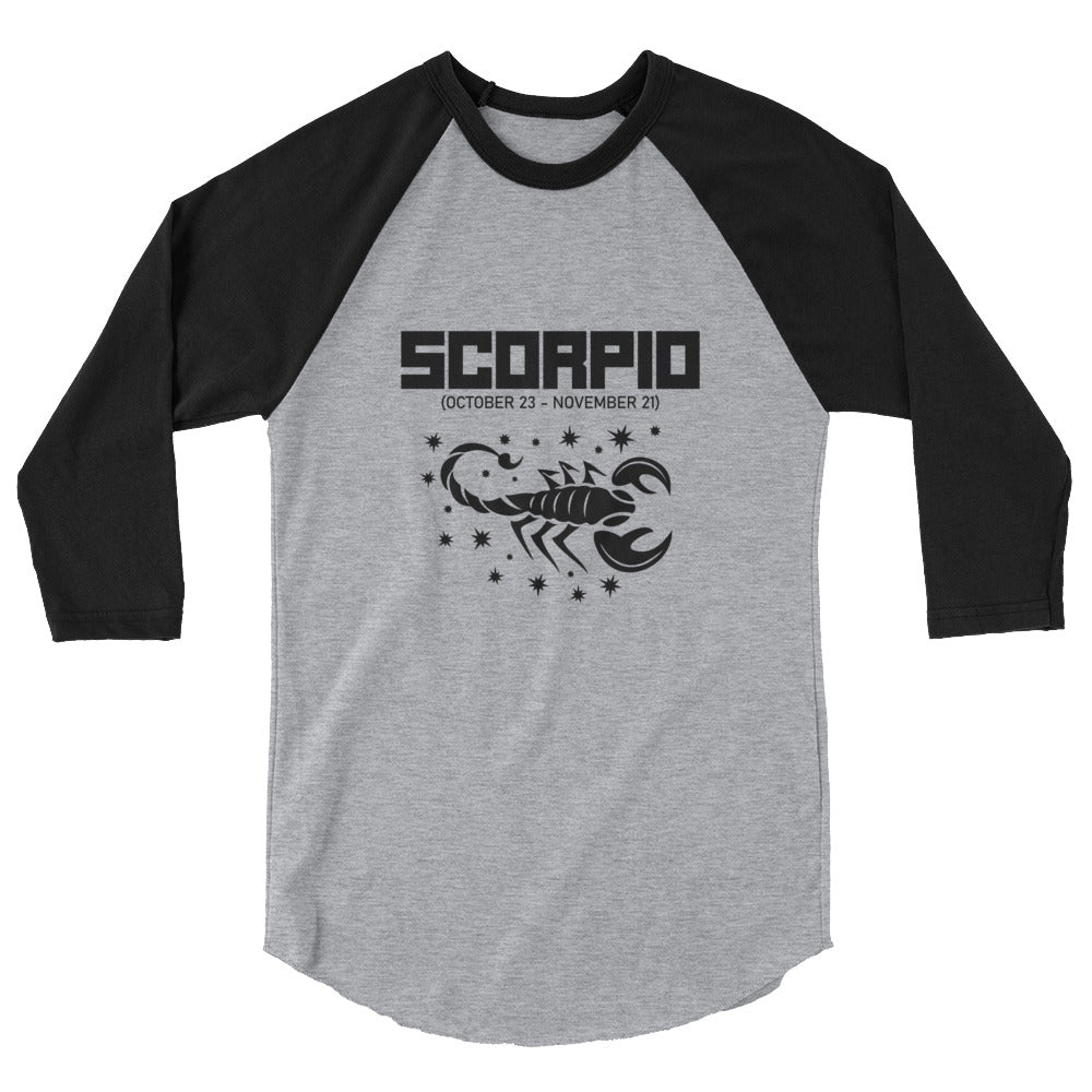 SCORPIO - 3/4 sleeve raglan shirt