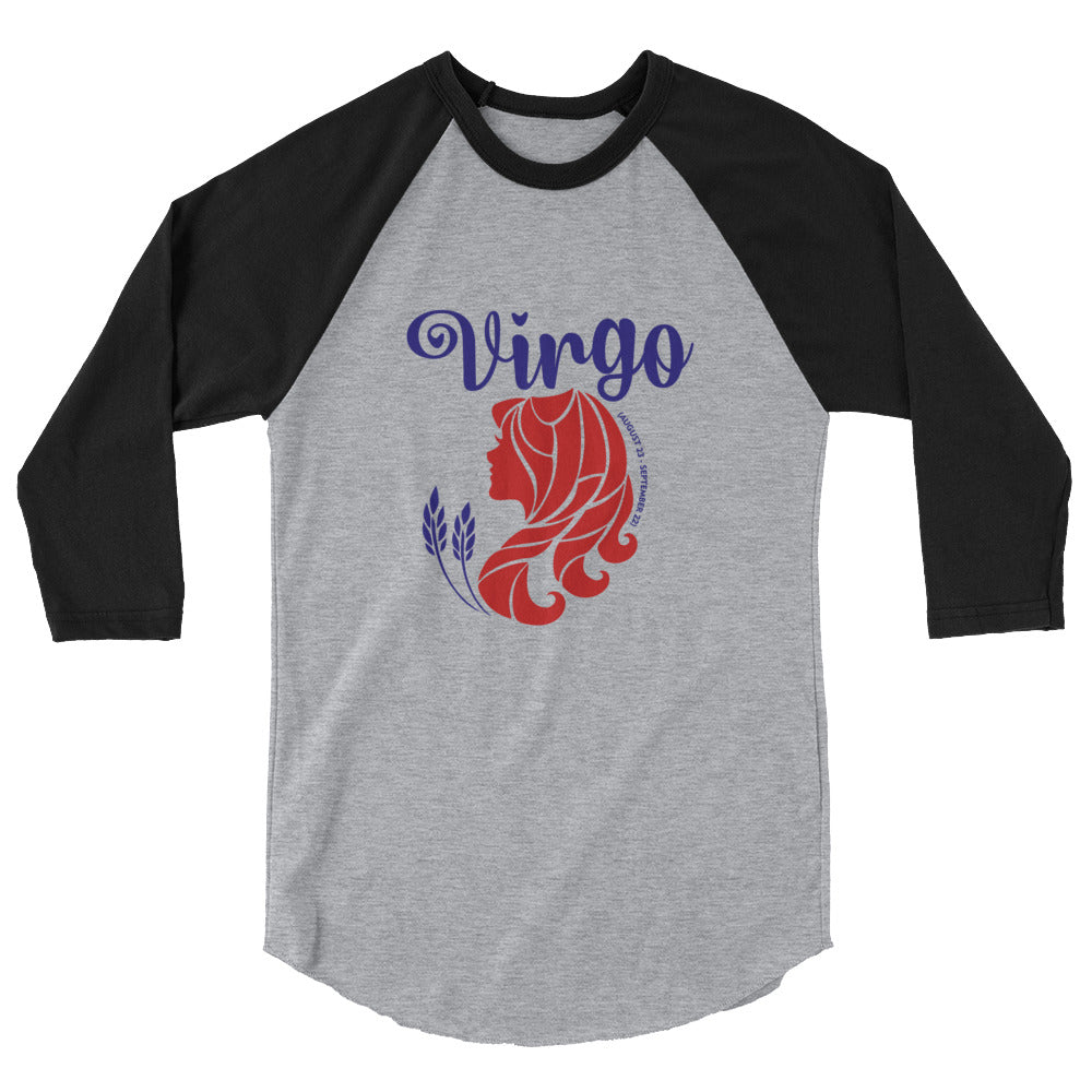 VIRGO - 3/4 sleeve raglan shirt