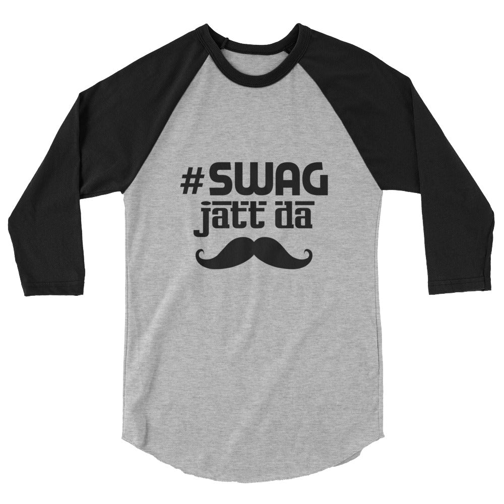 SWAG JATT DA - 3/4 sleeve raglan shirt