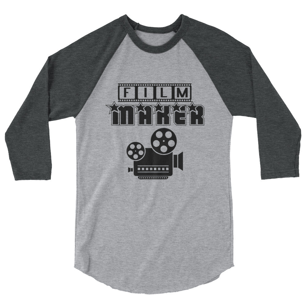 Film maker  - 3/4 sleeve raglan shirt