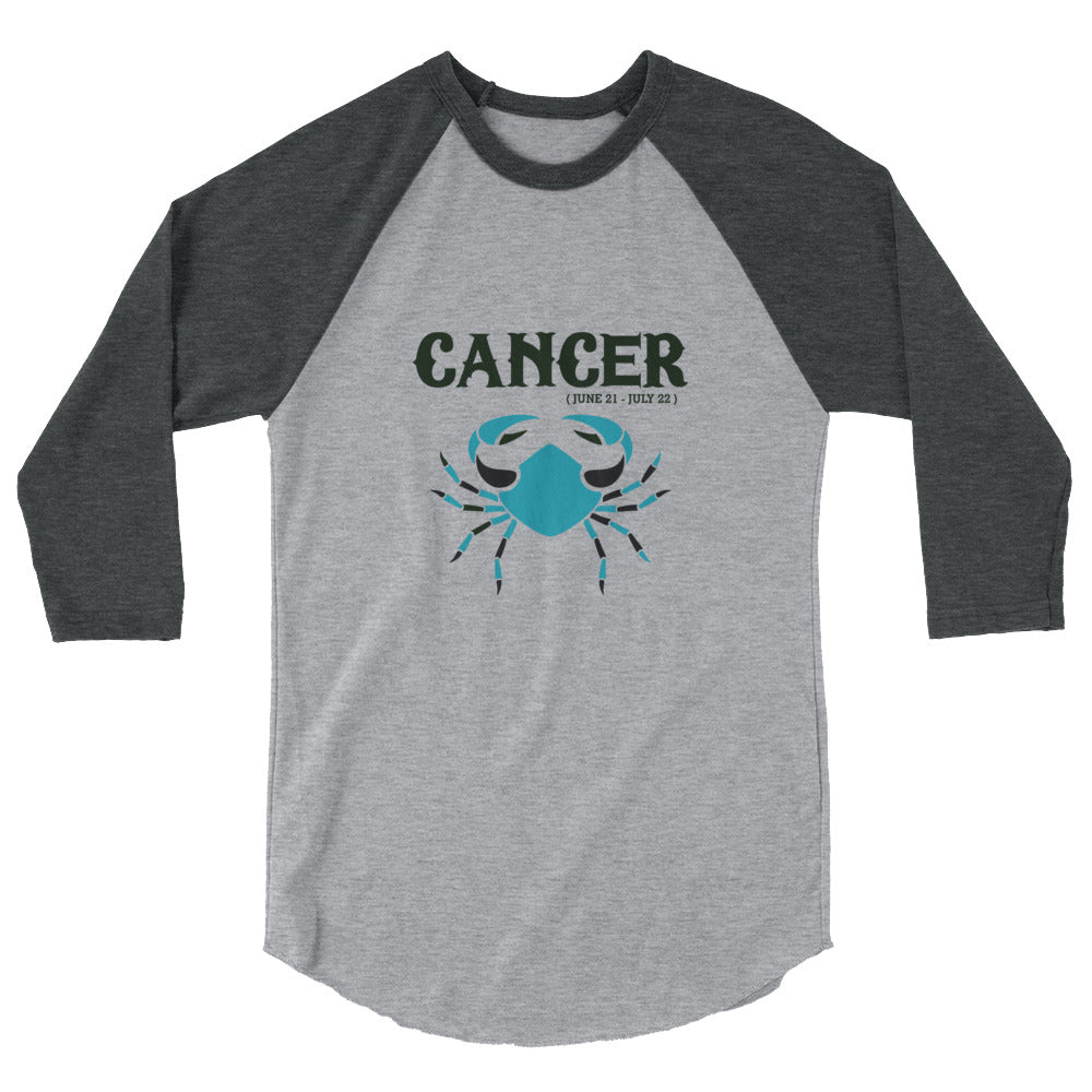 CANCER - 3/4 sleeve raglan shirt