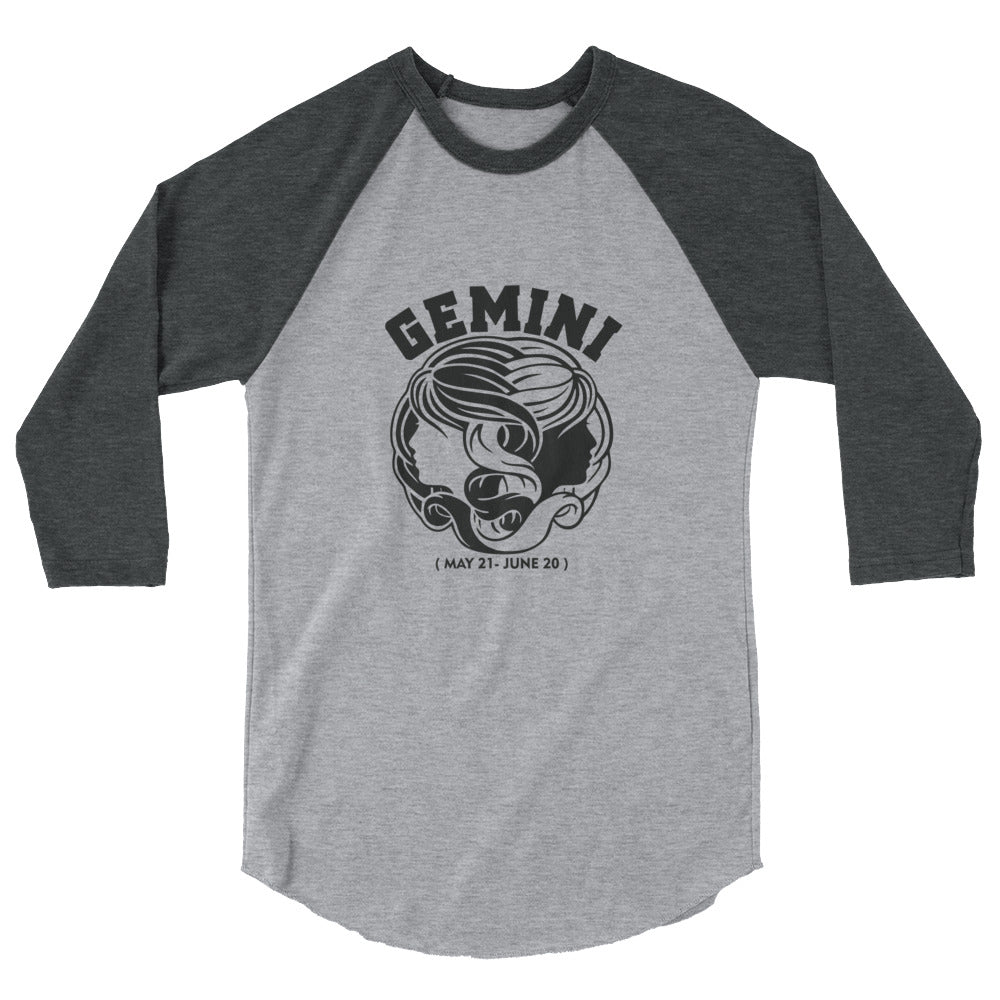 GEMINI - 3/4 sleeve raglan shirt