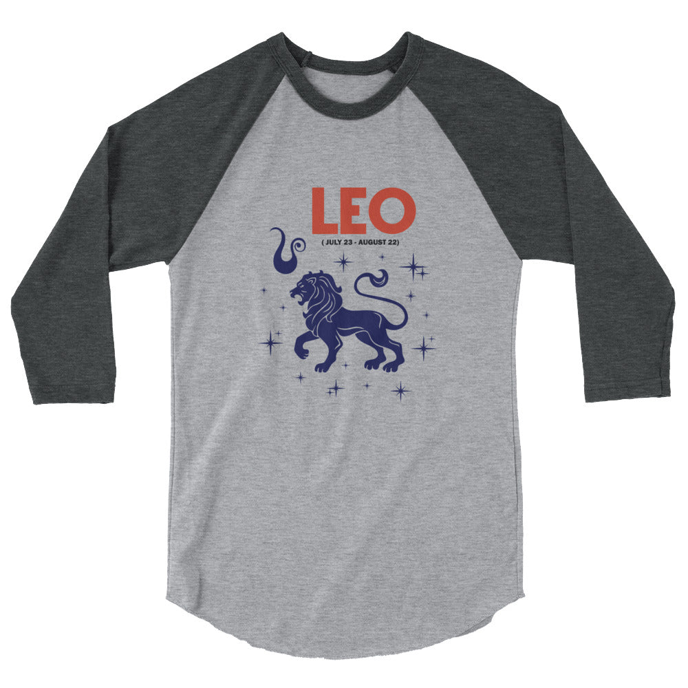 LEO - 3/4 sleeve raglan shirt