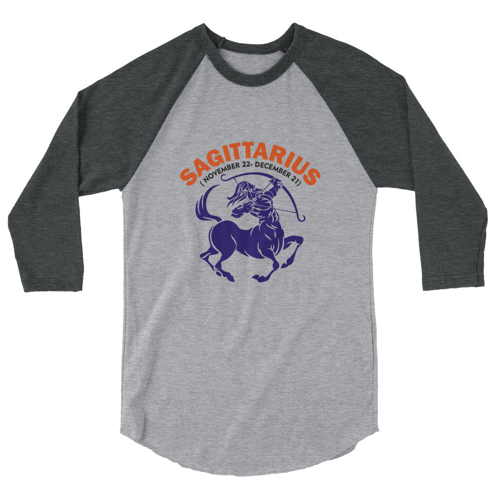 SAGITTARIUS - 3/4 sleeve raglan shirt