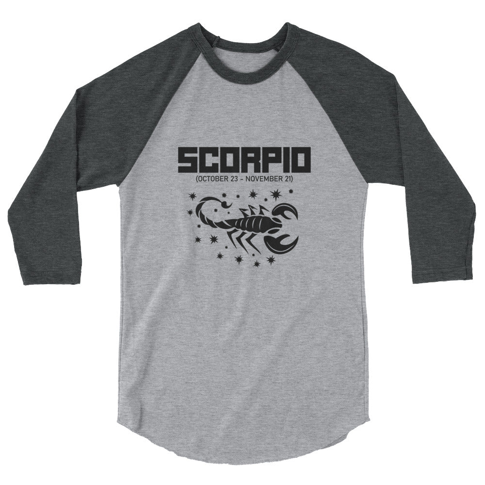 SCORPIO - 3/4 sleeve raglan shirt