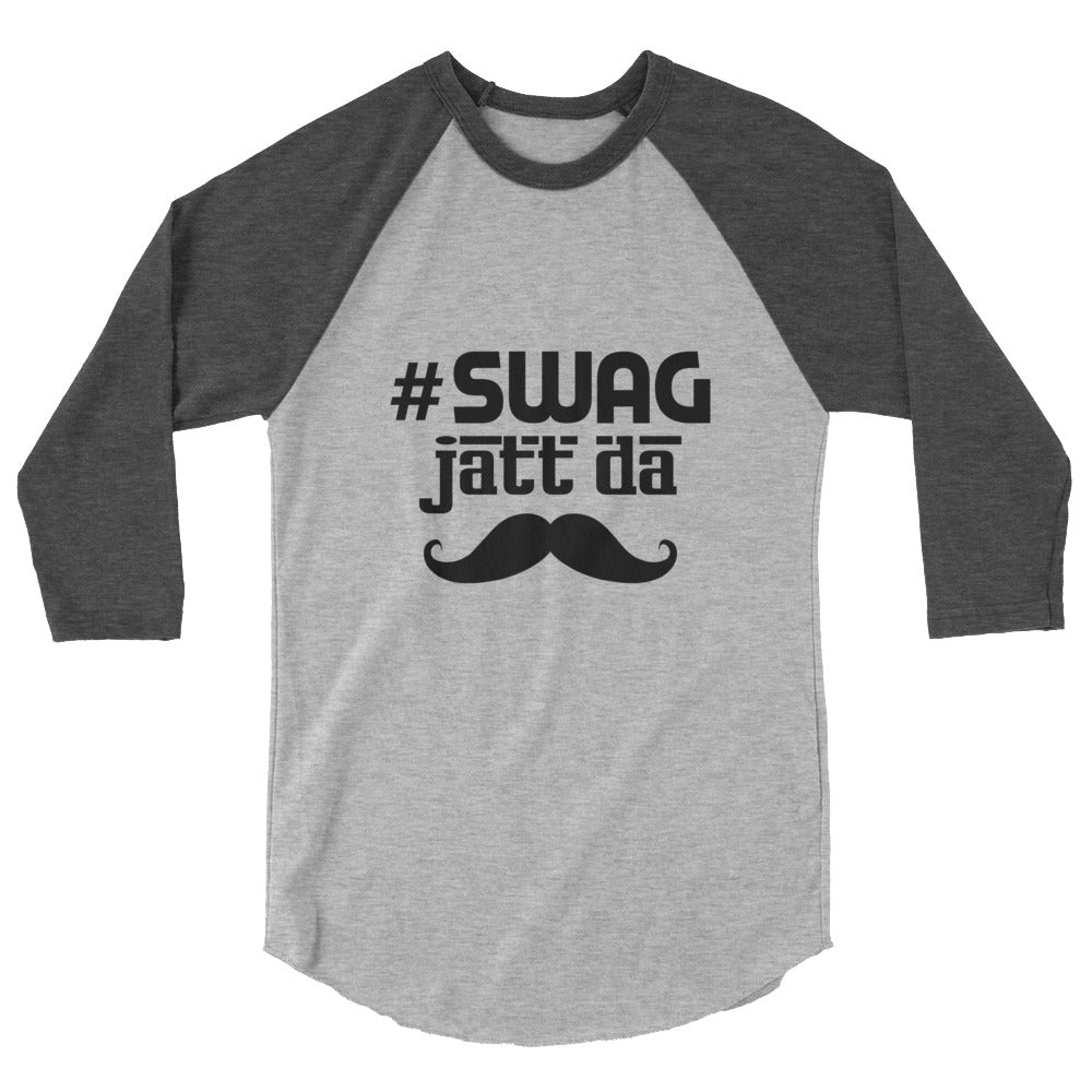 SWAG JATT DA - 3/4 sleeve raglan shirt