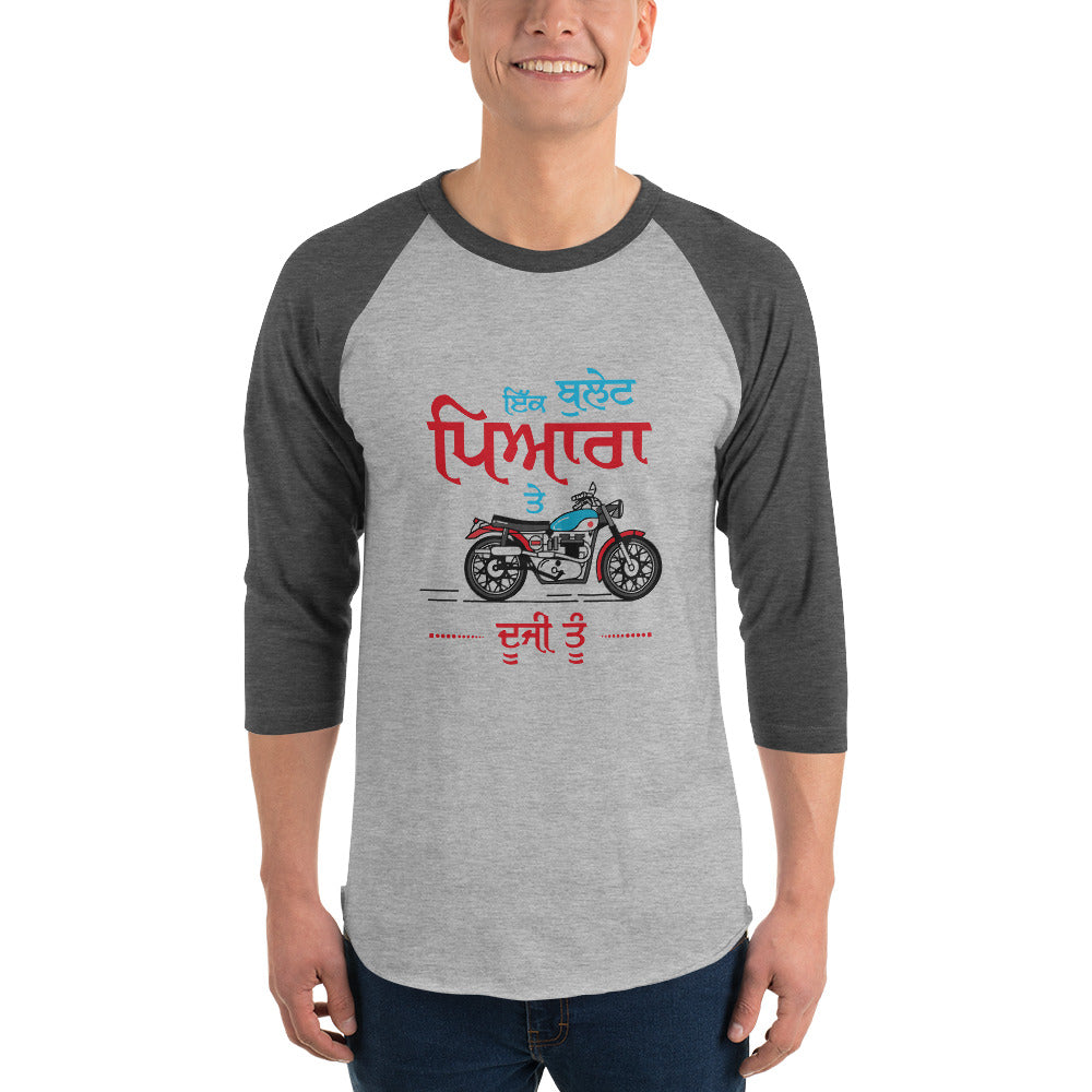 IK BULLET PYARA TE DUJI TU - 3/4 sleeve raglan shirt