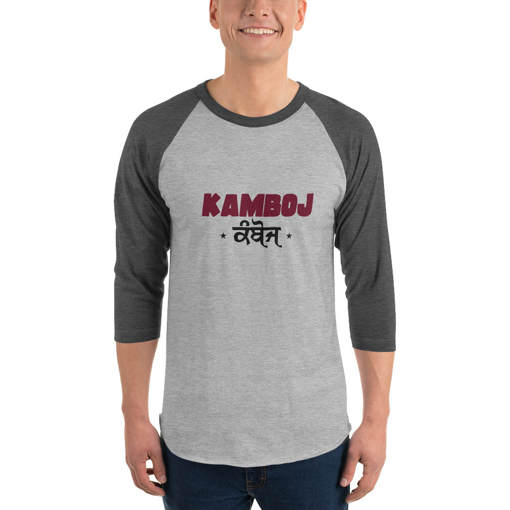 KAMBOJ - 3/4 sleeve raglan shirt