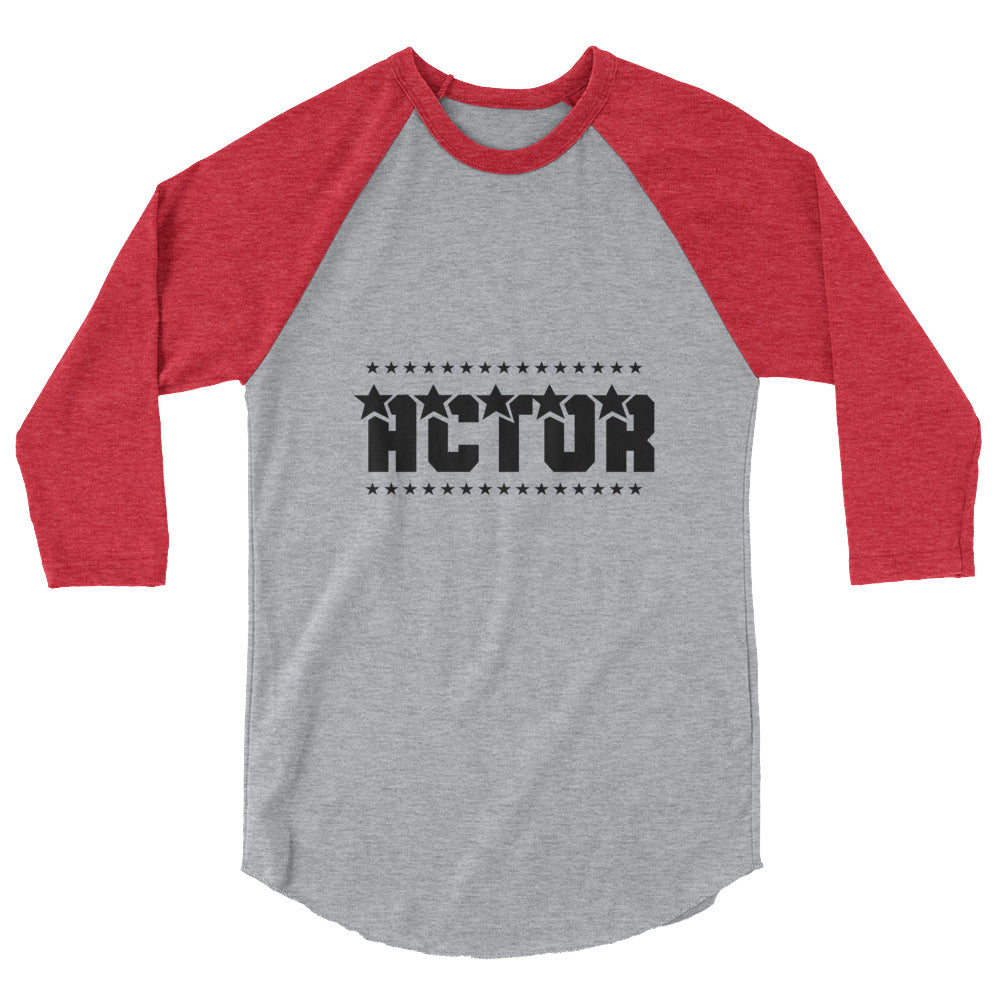 Actor - 3/4 sleeve raglan shirt