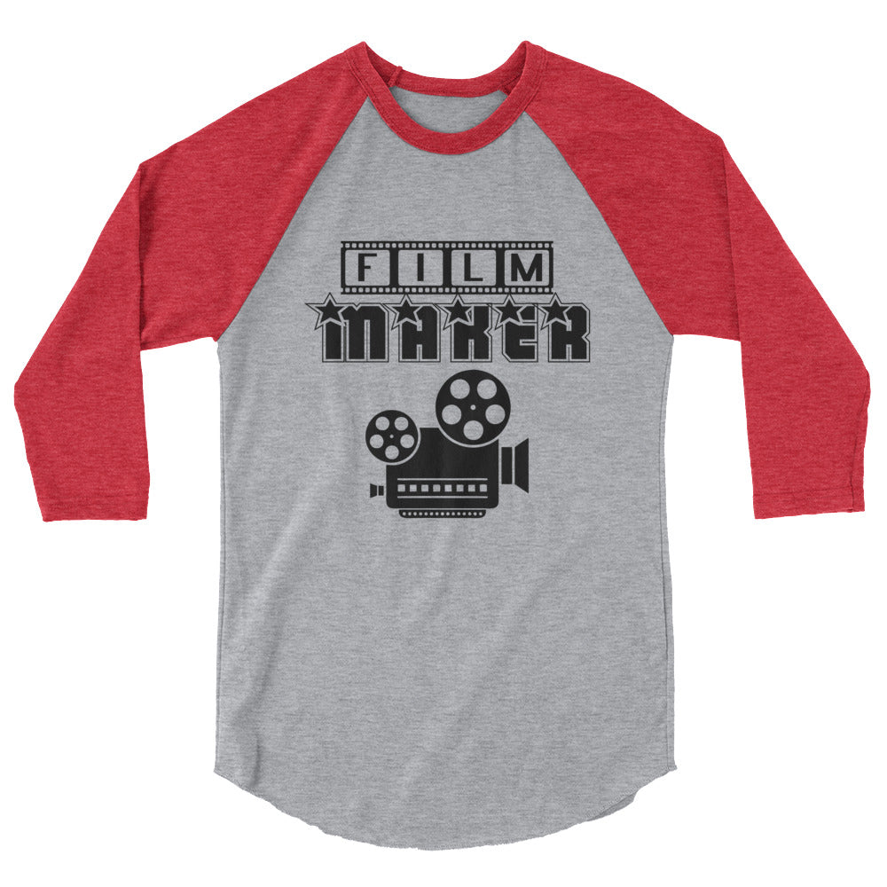 Film maker  - 3/4 sleeve raglan shirt