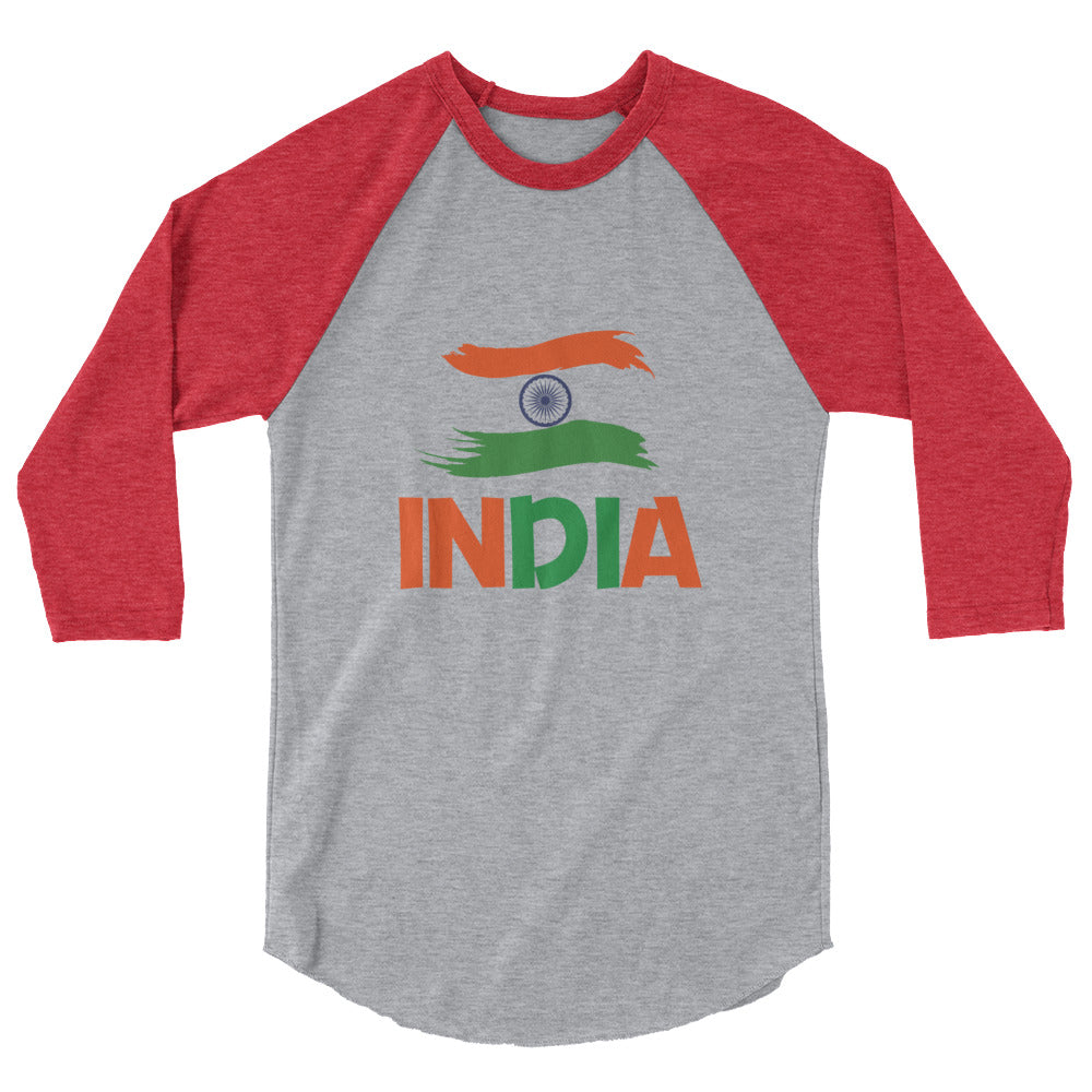 INDIA - 3/4 sleeve raglan shirt