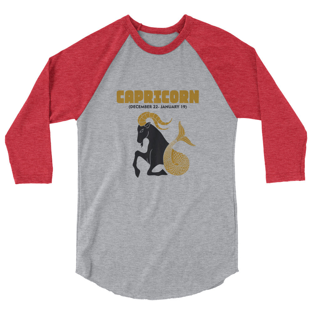 CAPRICORN - 3/4 sleeve raglan shirt