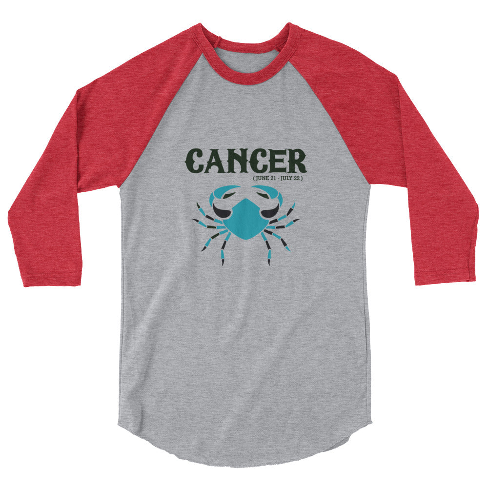 CANCER - 3/4 sleeve raglan shirt