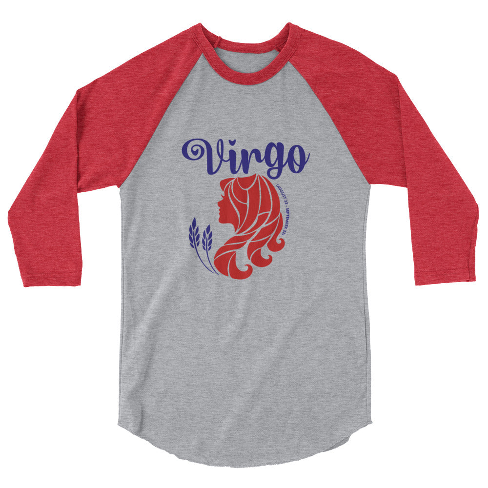 VIRGO - 3/4 sleeve raglan shirt