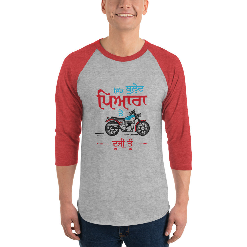 IK BULLET PYARA TE DUJI TU - 3/4 sleeve raglan shirt