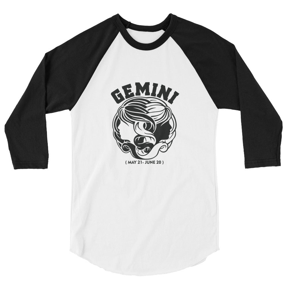 GEMINI - 3/4 sleeve raglan shirt