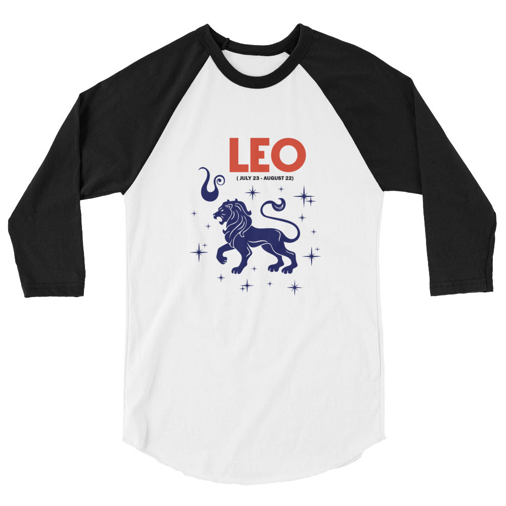 LEO - 3/4 sleeve raglan shirt