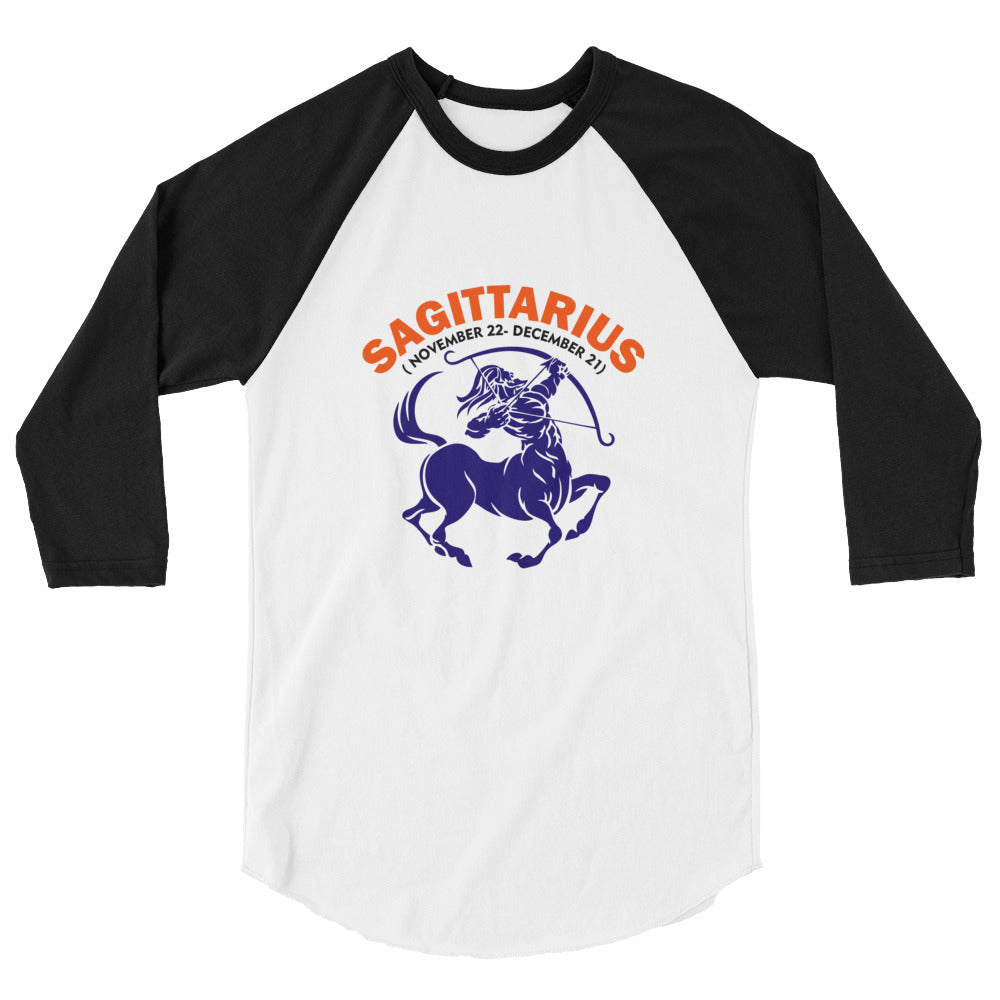 SAGITTARIUS - 3/4 sleeve raglan shirt