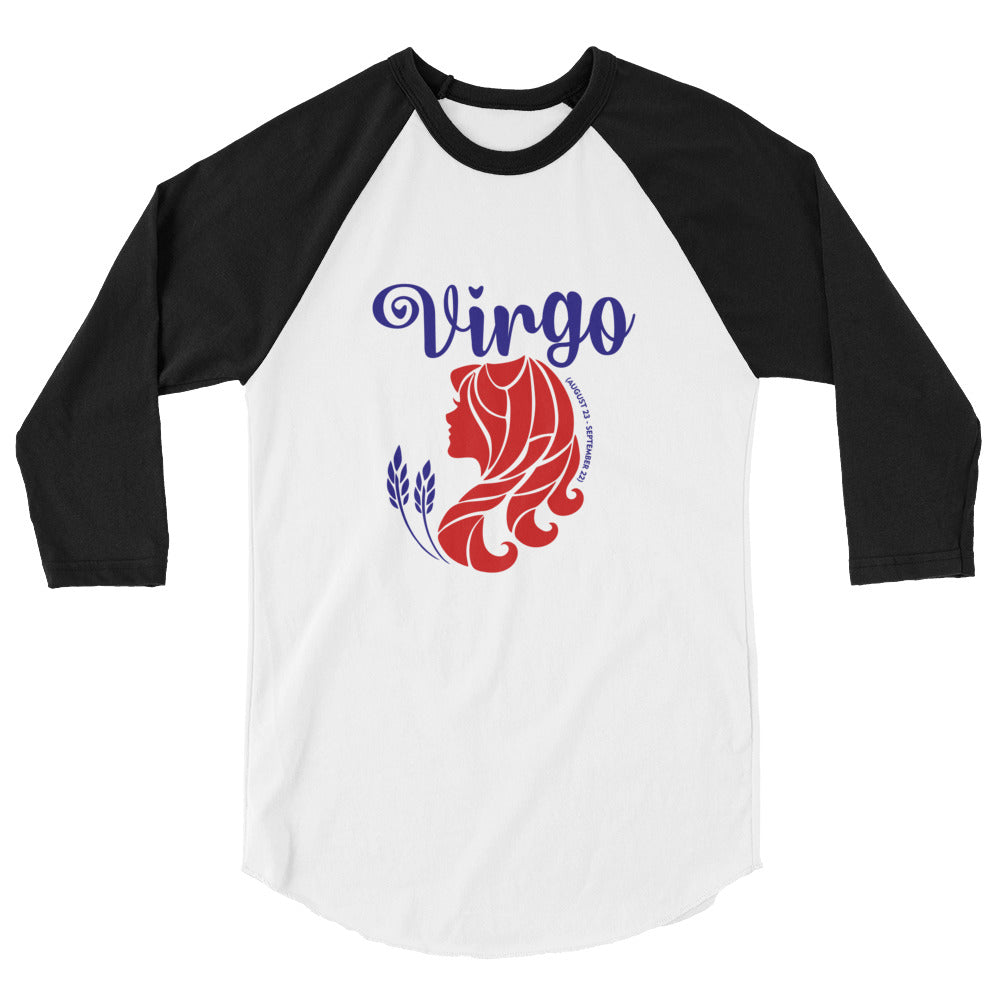 VIRGO - 3/4 sleeve raglan shirt