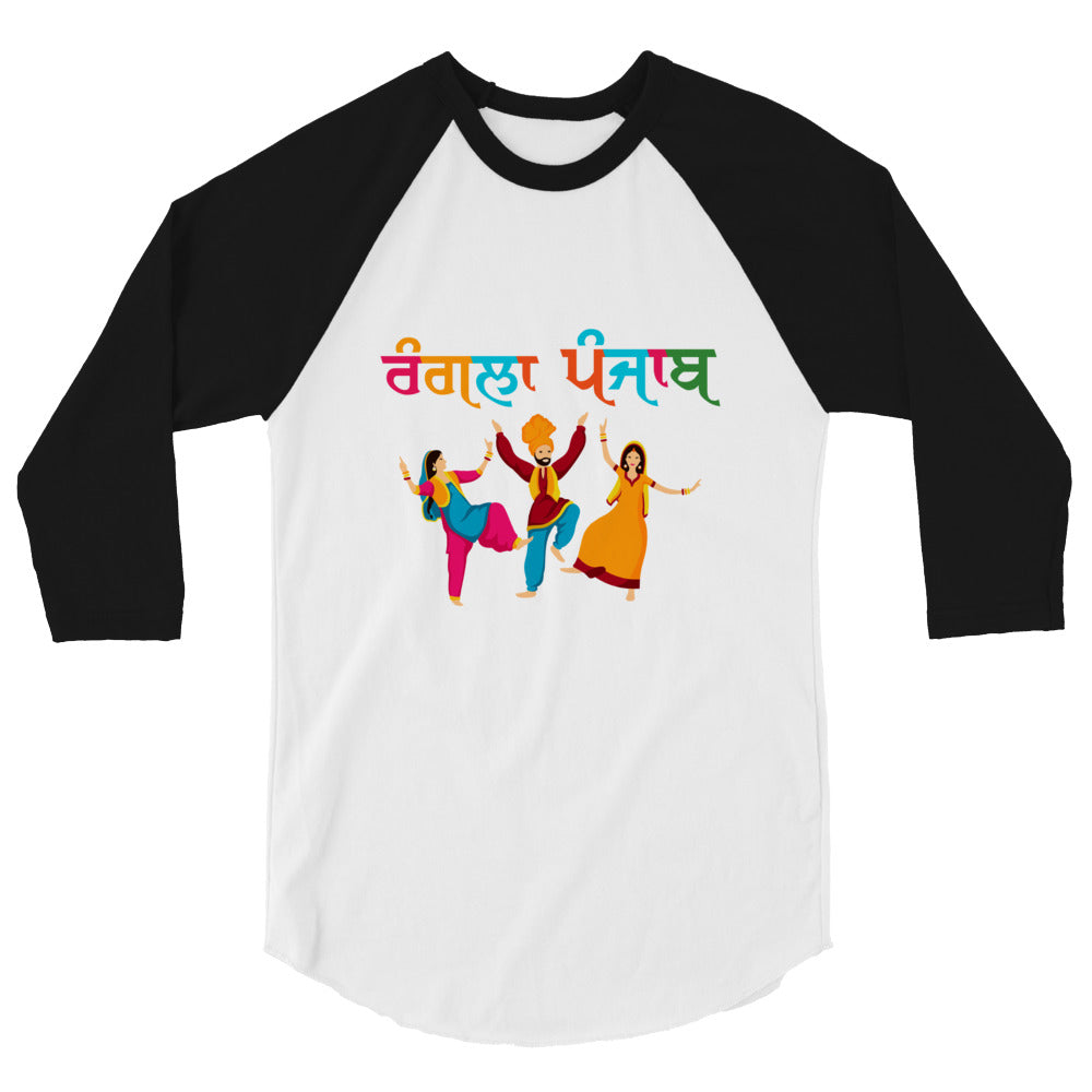 RANGLA PUNJAB - 3/4 sleeve raglan shirt