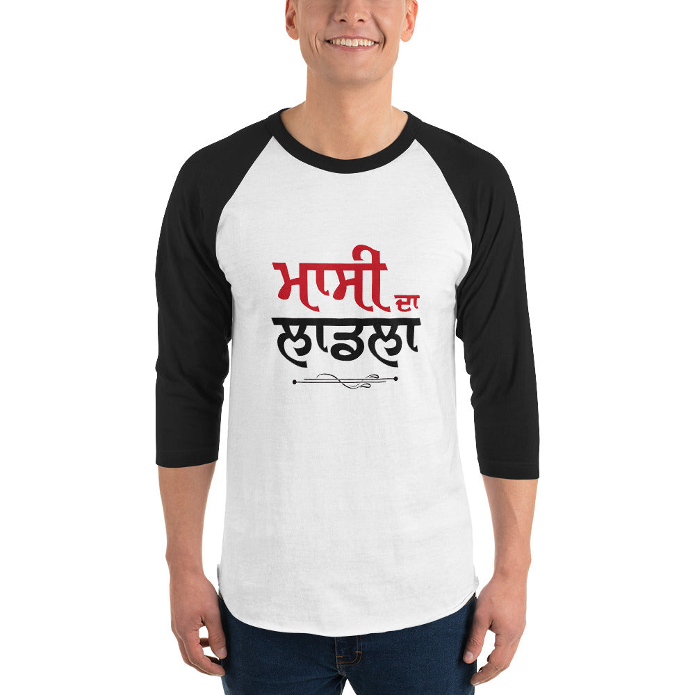 MASSI DA LAADLA - 3/4 sleeve raglan shirt