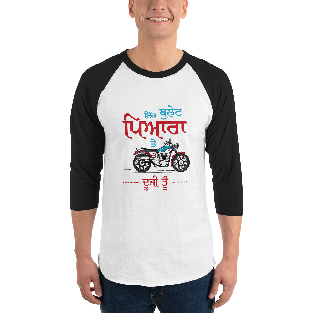 IK BULLET PYARA TE DUJI TU - 3/4 sleeve raglan shirt