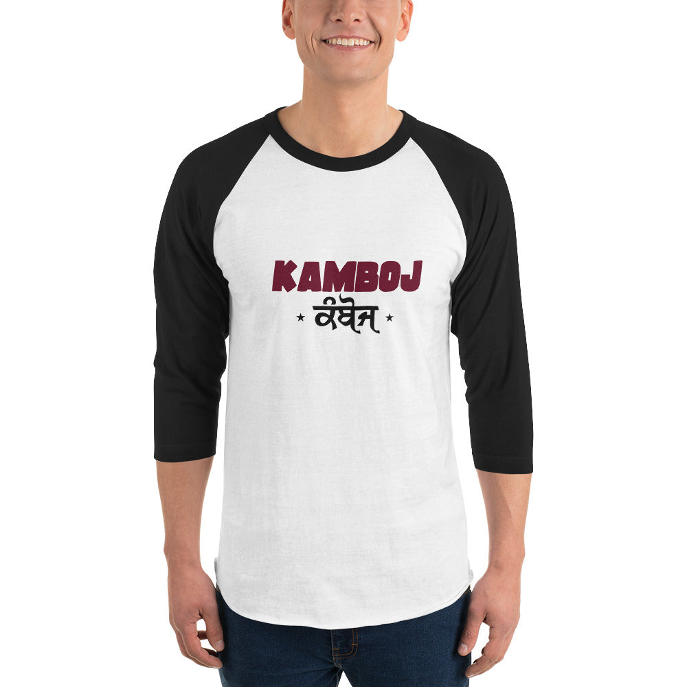 KAMBOJ - 3/4 sleeve raglan shirt