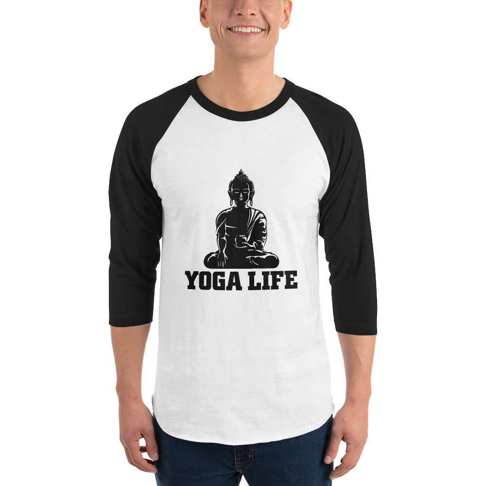 YOGA LIFE - 3/4 sleeve raglan shirt