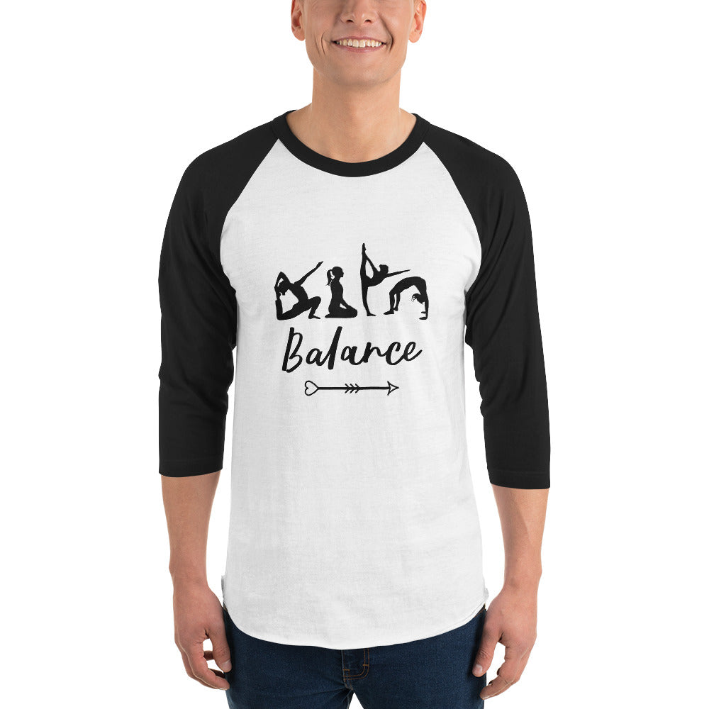 BALANCE - 3/4 sleeve raglan shirt