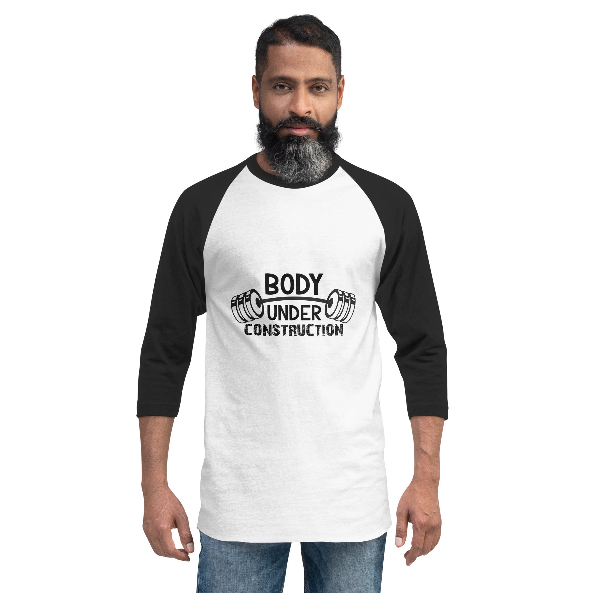 BODY UNDER CONSTRUCTION - 3/4 sleeve raglan shirt