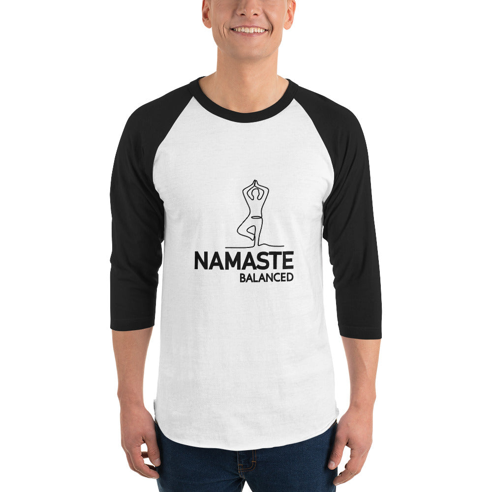 NAMASTE BALANCED - 3/4 sleeve raglan shirt