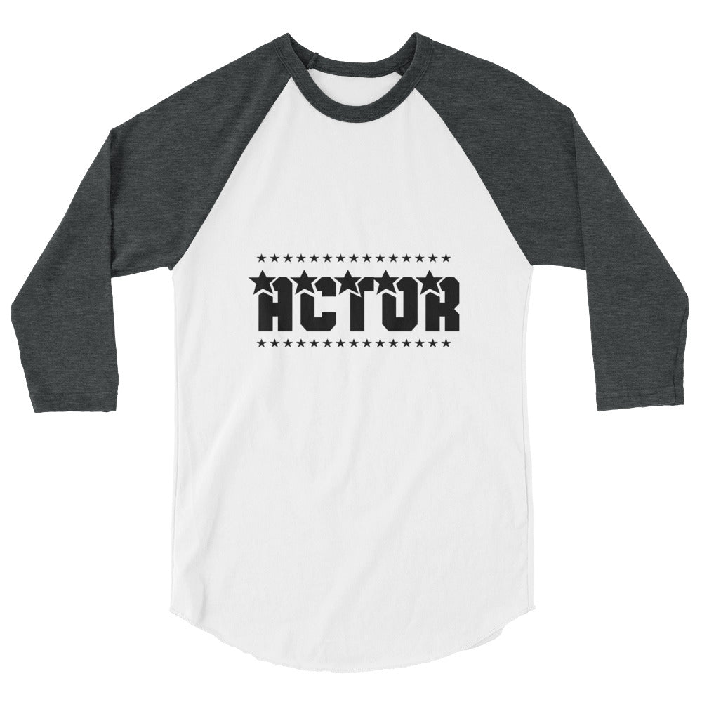 Actor - 3/4 sleeve raglan shirt