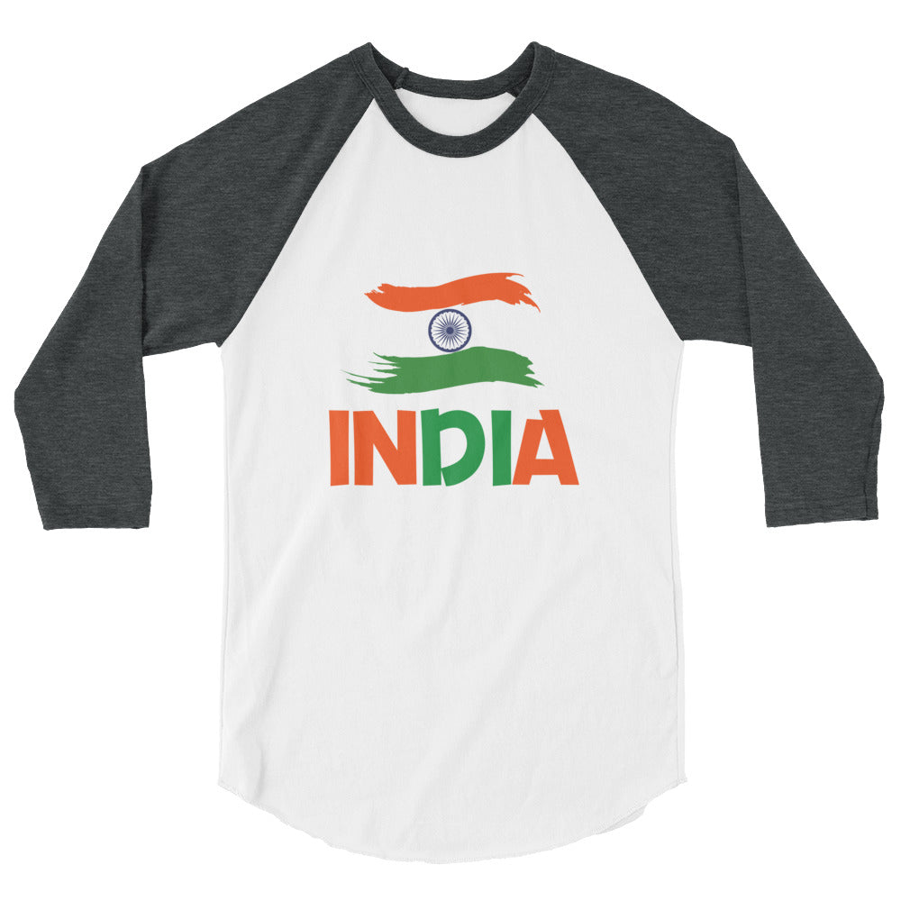 INDIA - 3/4 sleeve raglan shirt