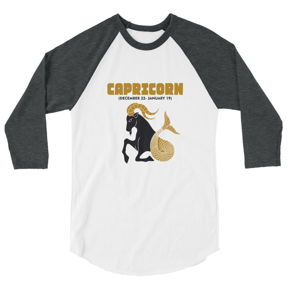 CAPRICORN - 3/4 sleeve raglan shirt