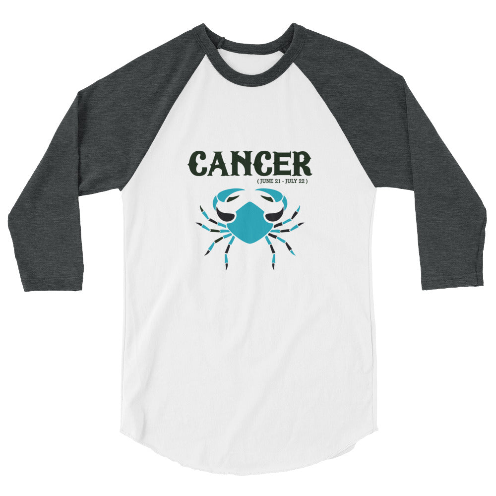 CANCER - 3/4 sleeve raglan shirt