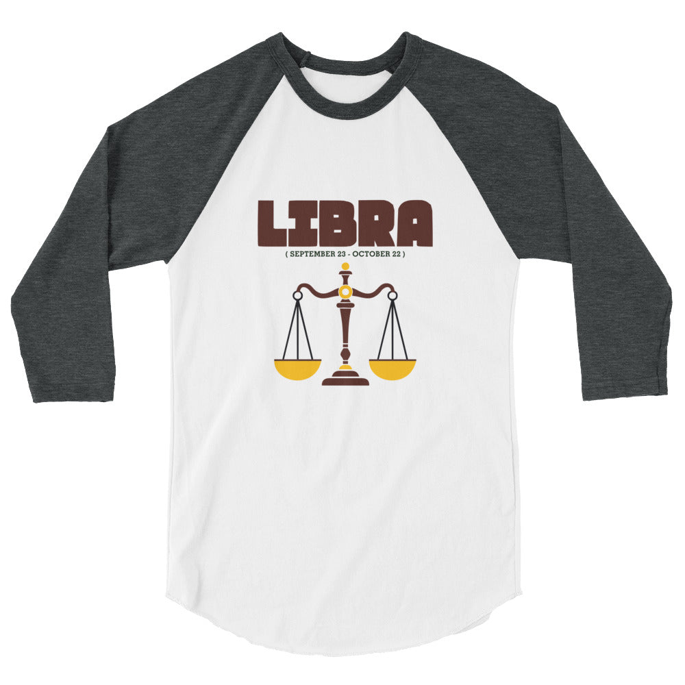 LIBRA - 3/4 sleeve raglan shirt