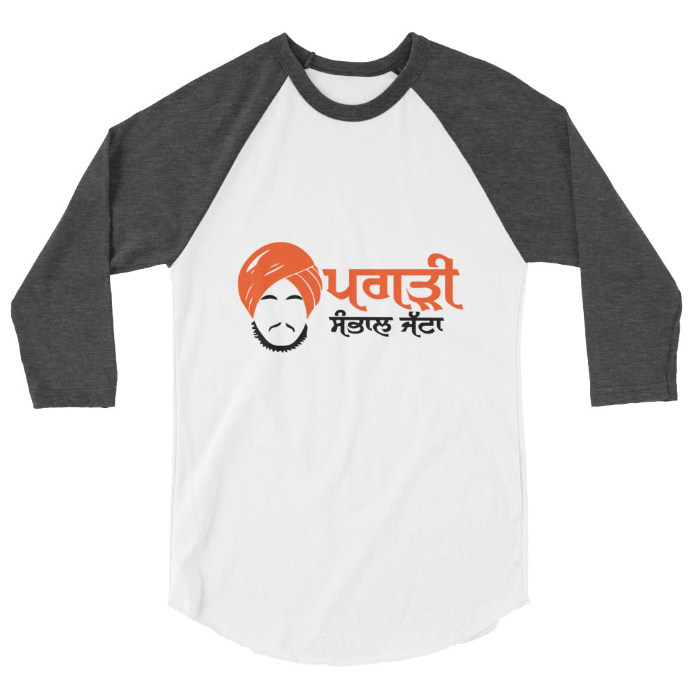 PAGRI SAMBHAL JATTA - 3/4 sleeve raglan shirt