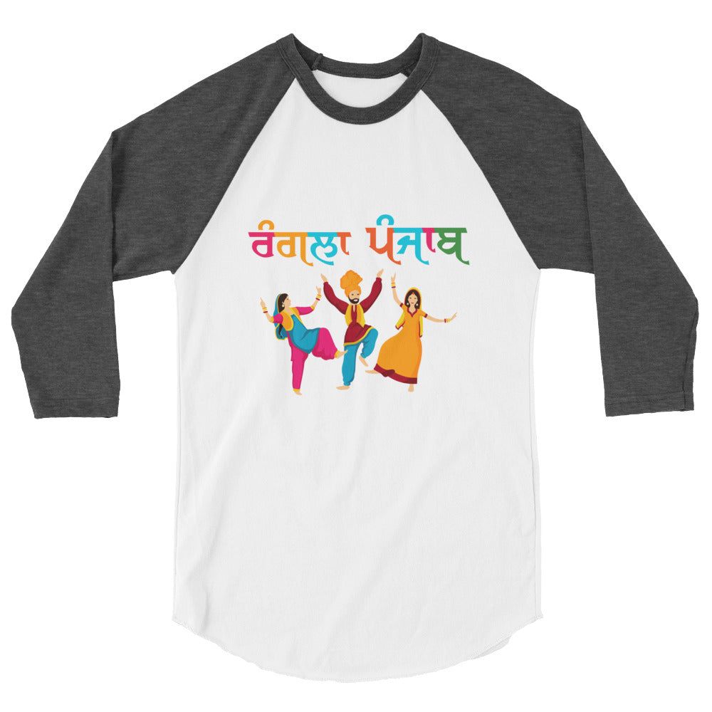 RANGLA PUNJAB - 3/4 sleeve raglan shirt