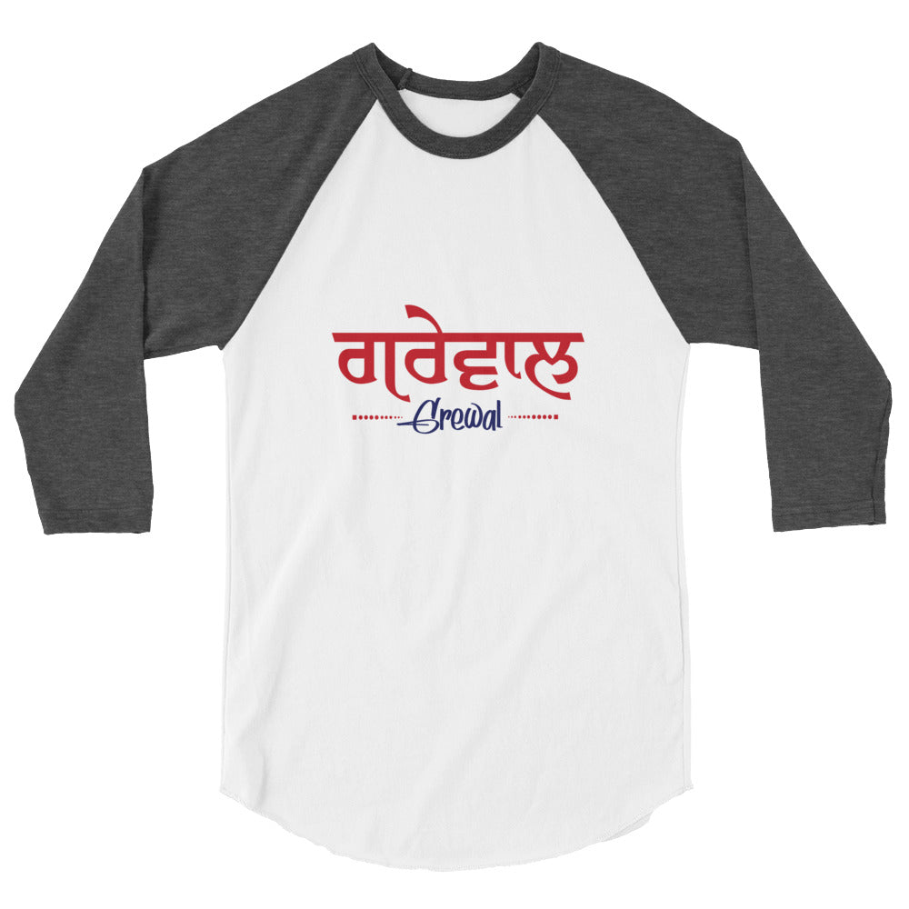 GREWAL - 3/4 sleeve raglan shirt