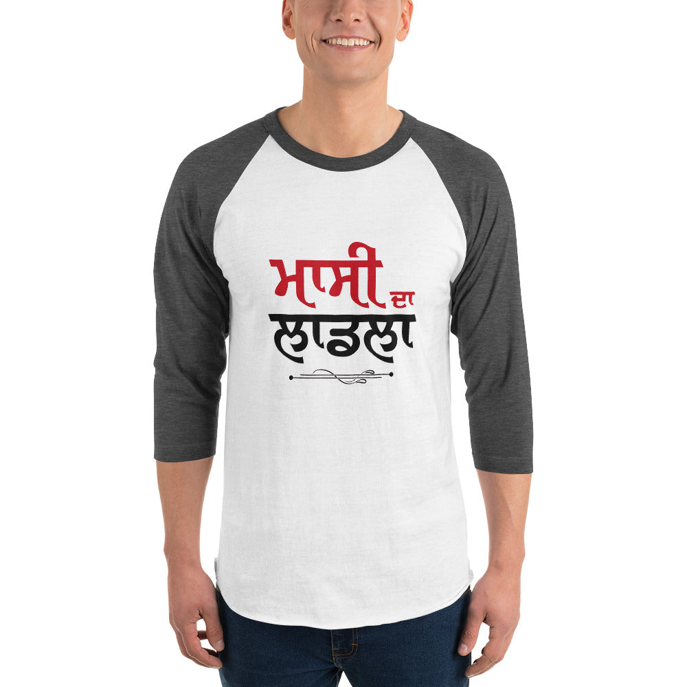 MASSI DA LAADLA - 3/4 sleeve raglan shirt