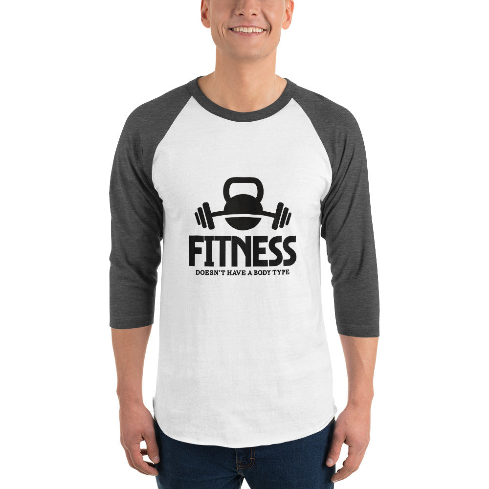 FITNESS - 3/4 sleeve raglan shirt