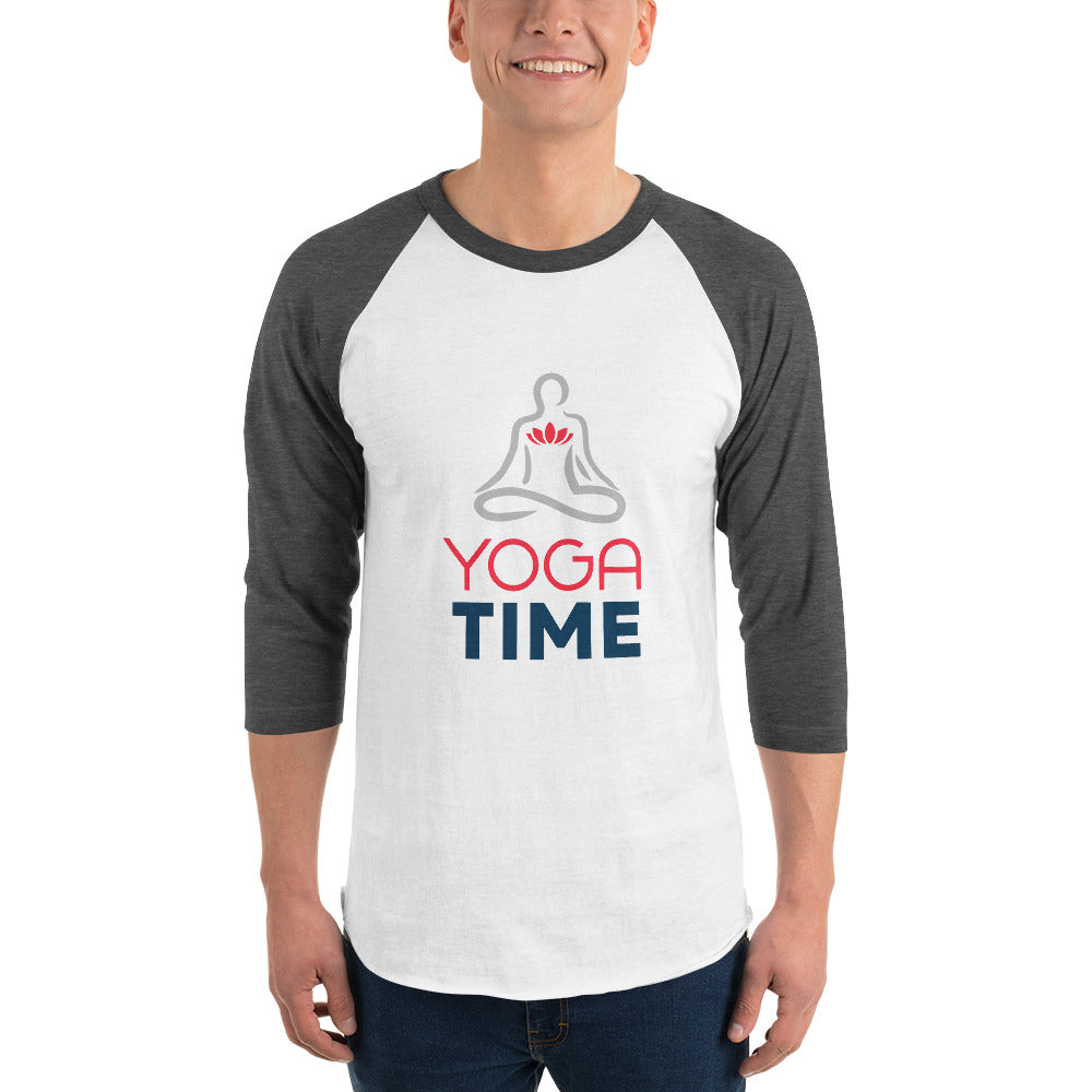 YOGA TIME - 3/4 sleeve raglan shirt
