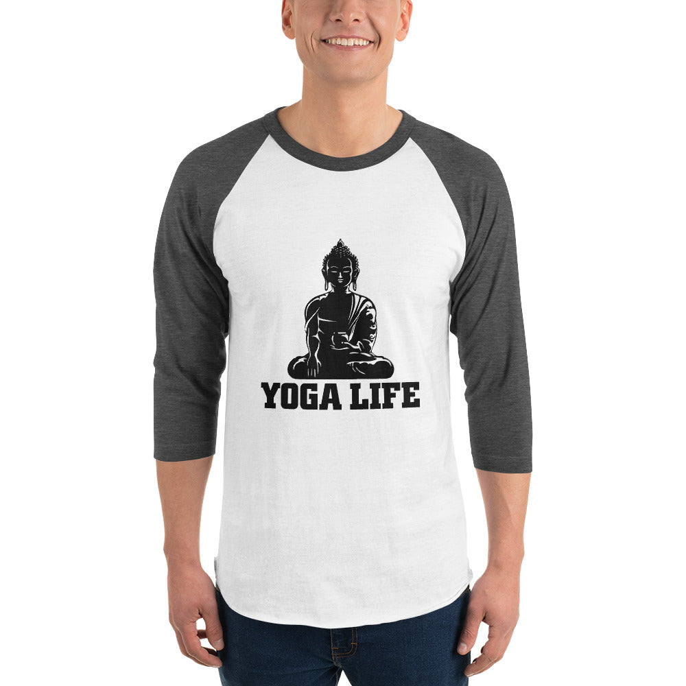 YOGA LIFE - 3/4 sleeve raglan shirt