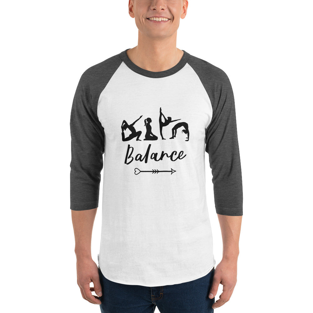 BALANCE - 3/4 sleeve raglan shirt