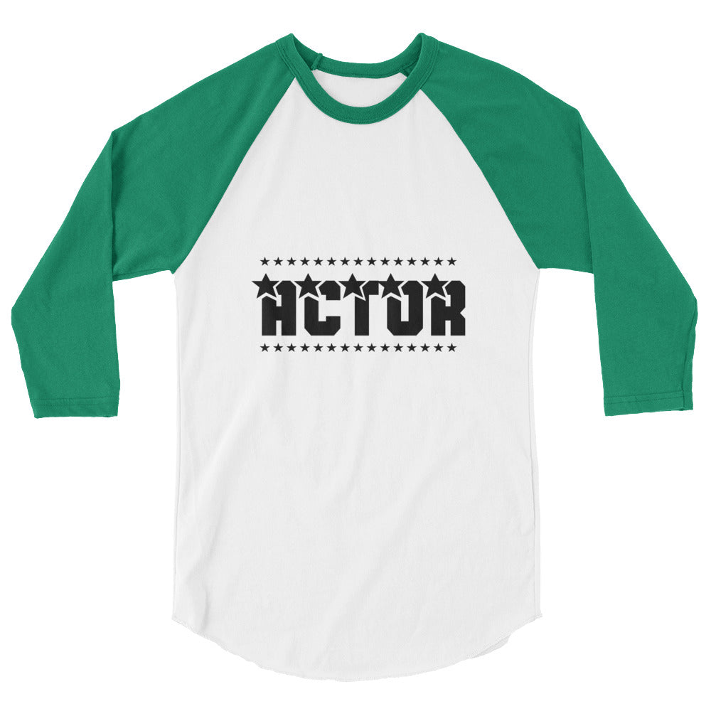 Actor - 3/4 sleeve raglan shirt