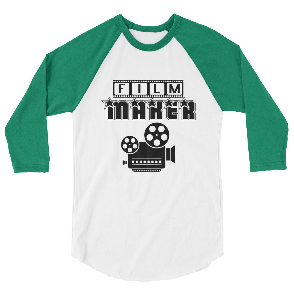 Film maker  - 3/4 sleeve raglan shirt