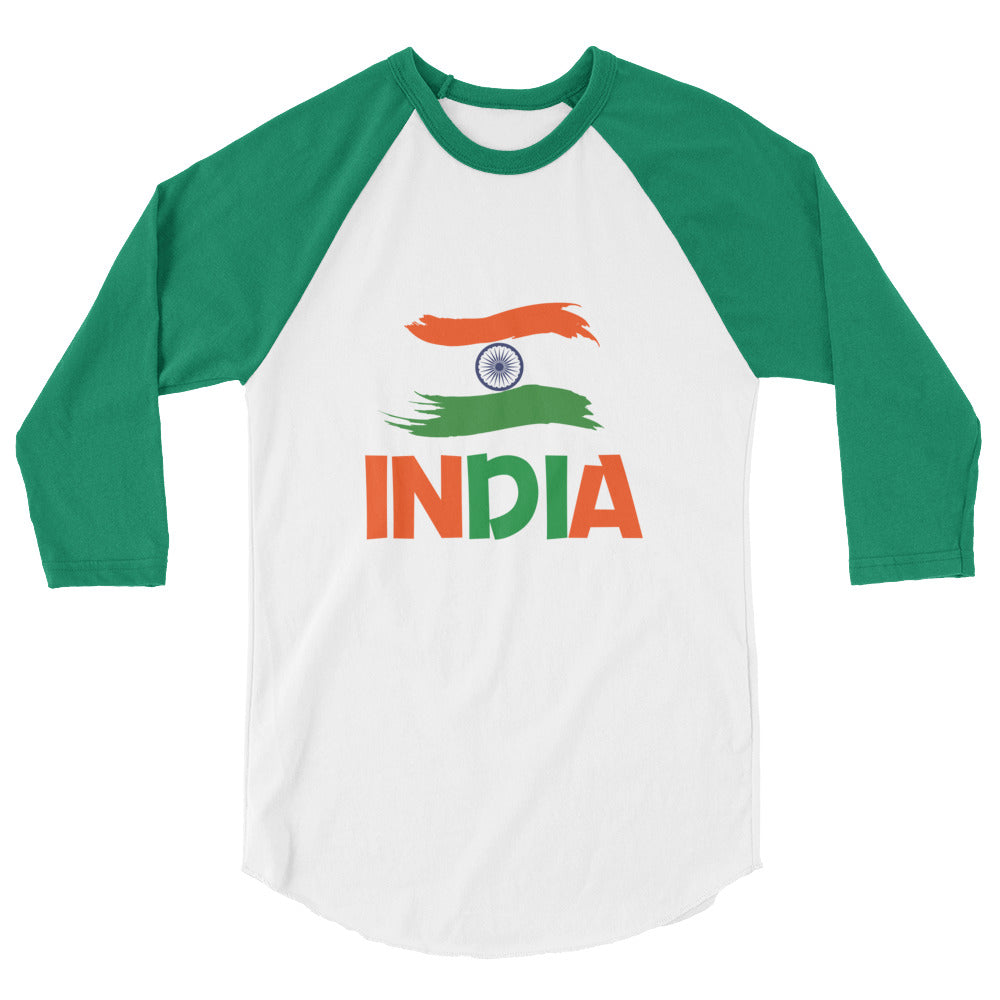 INDIA - 3/4 sleeve raglan shirt