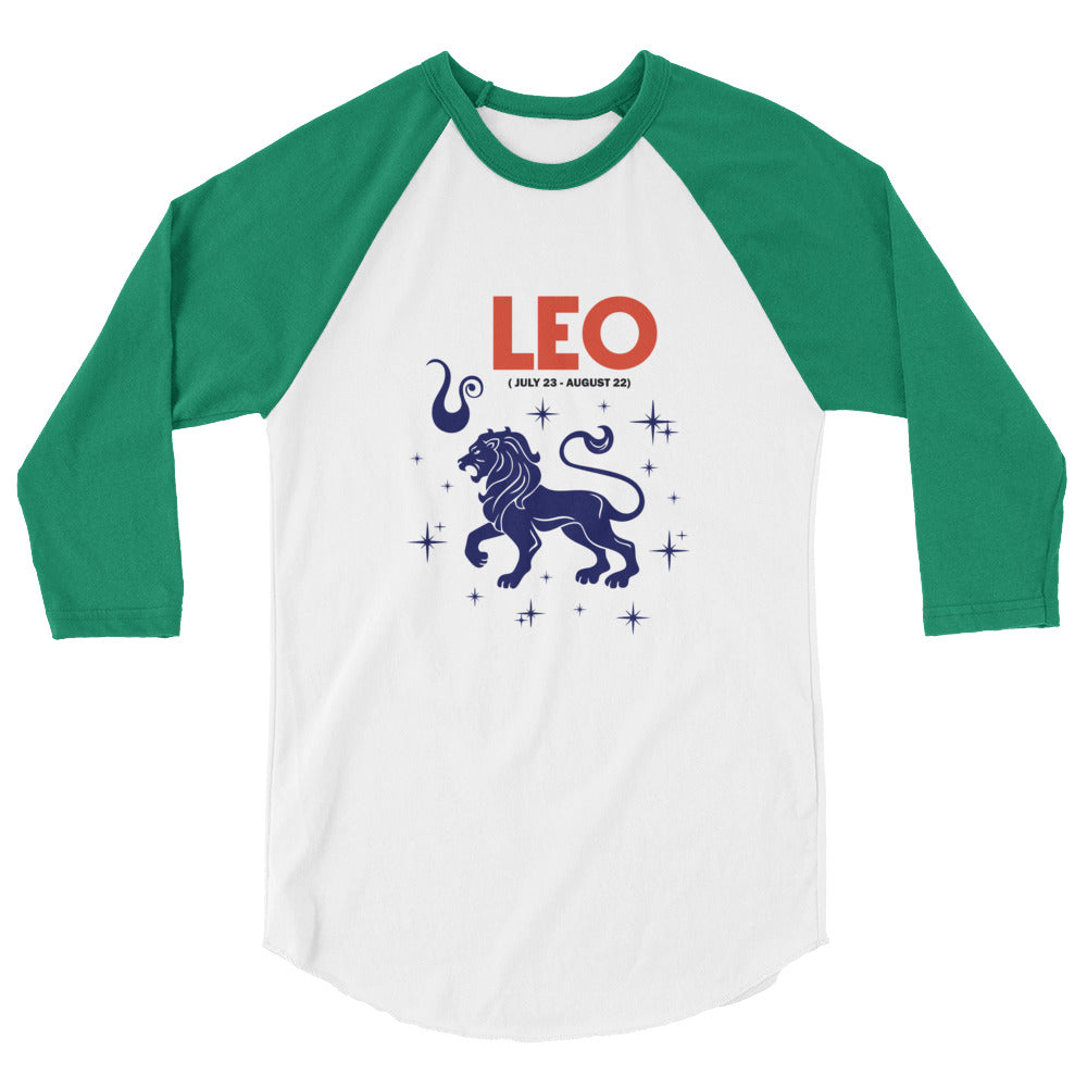 LEO - 3/4 sleeve raglan shirt