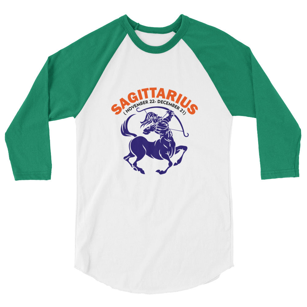 SAGITTARIUS - 3/4 sleeve raglan shirt