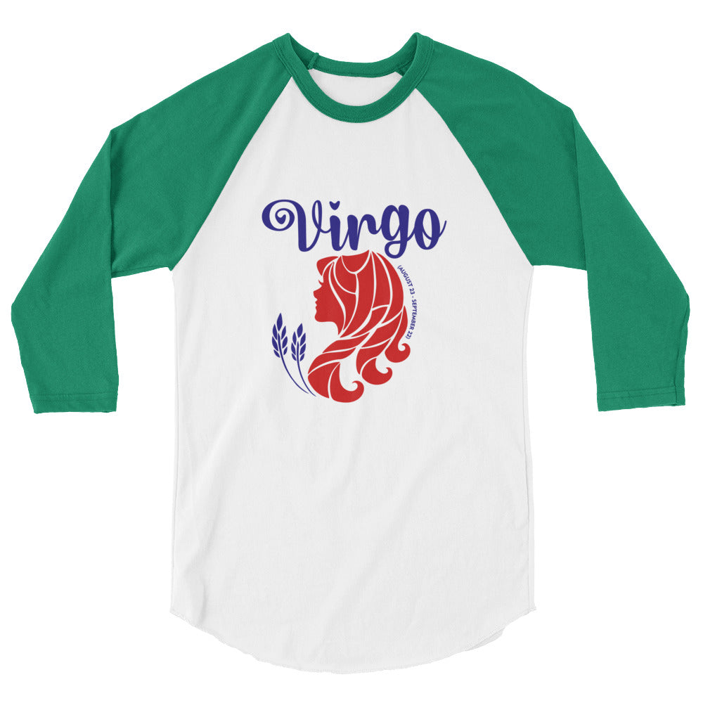 VIRGO - 3/4 sleeve raglan shirt